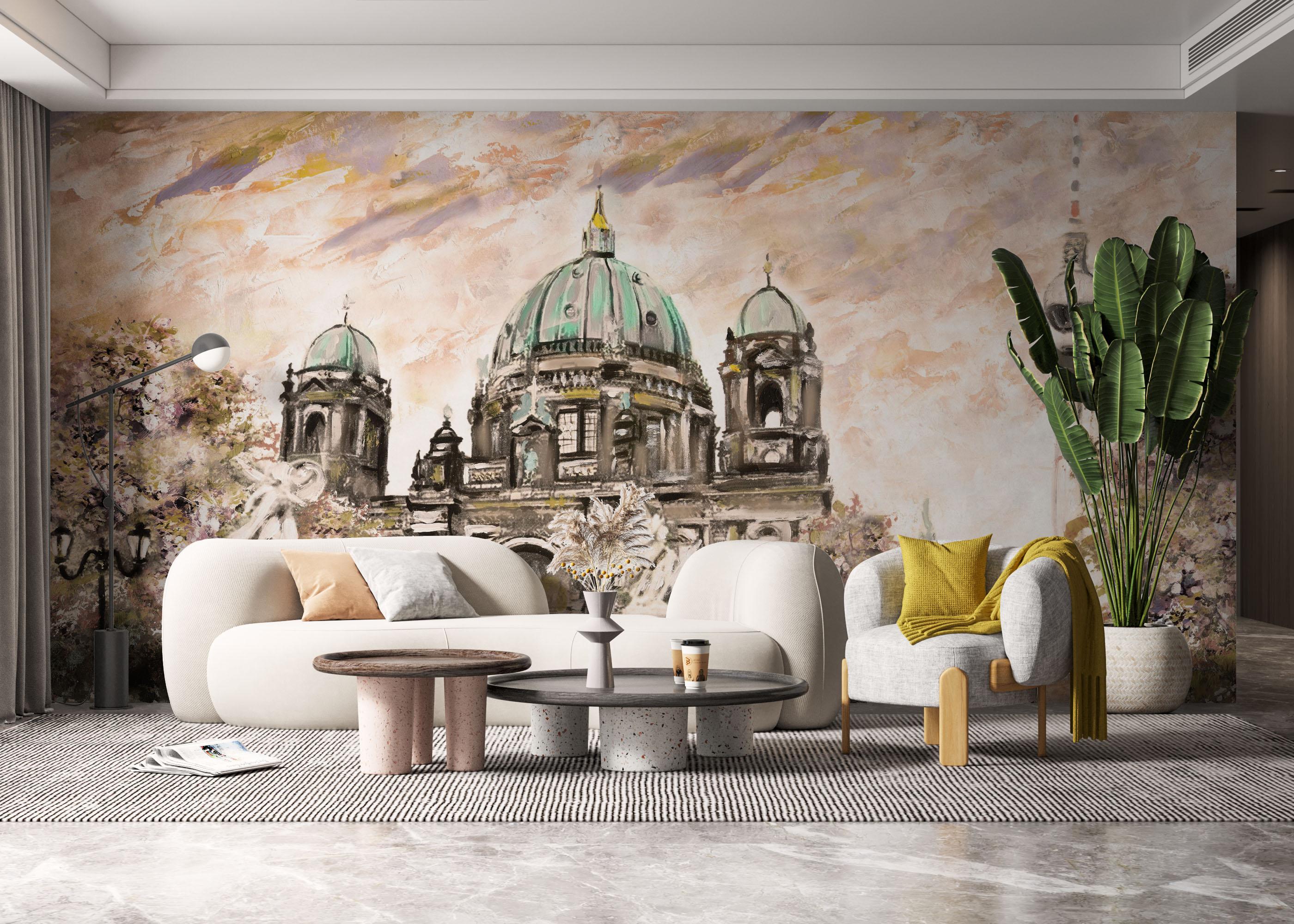 Fototapete Lost In The City mockup 6