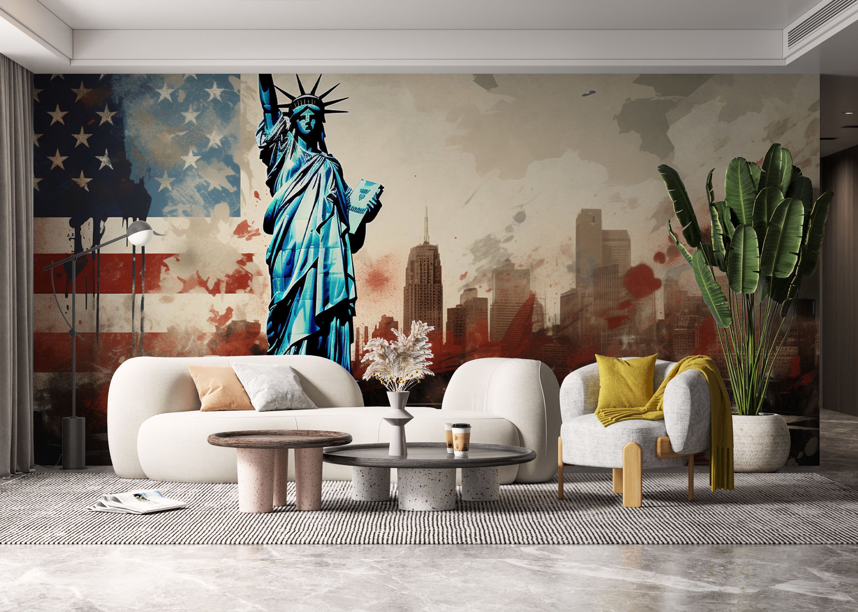 United States Statue mockup 6