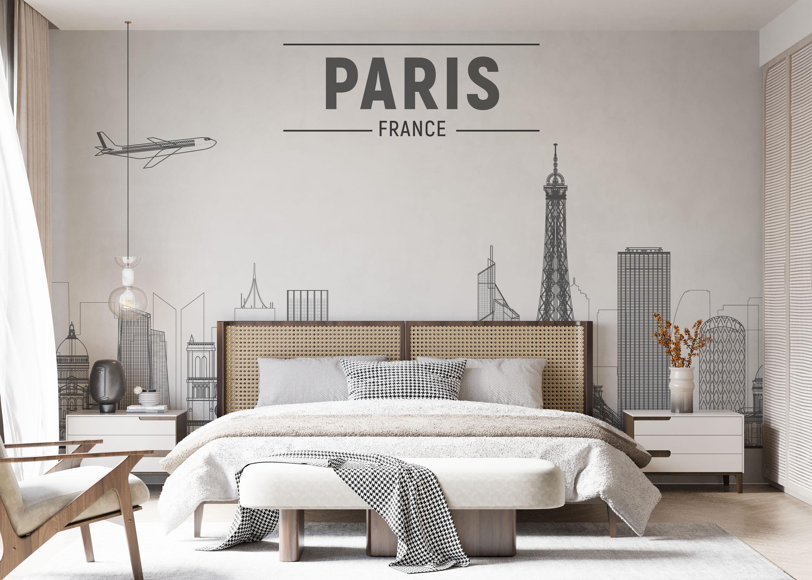 Fototapete Paris France mockup 7