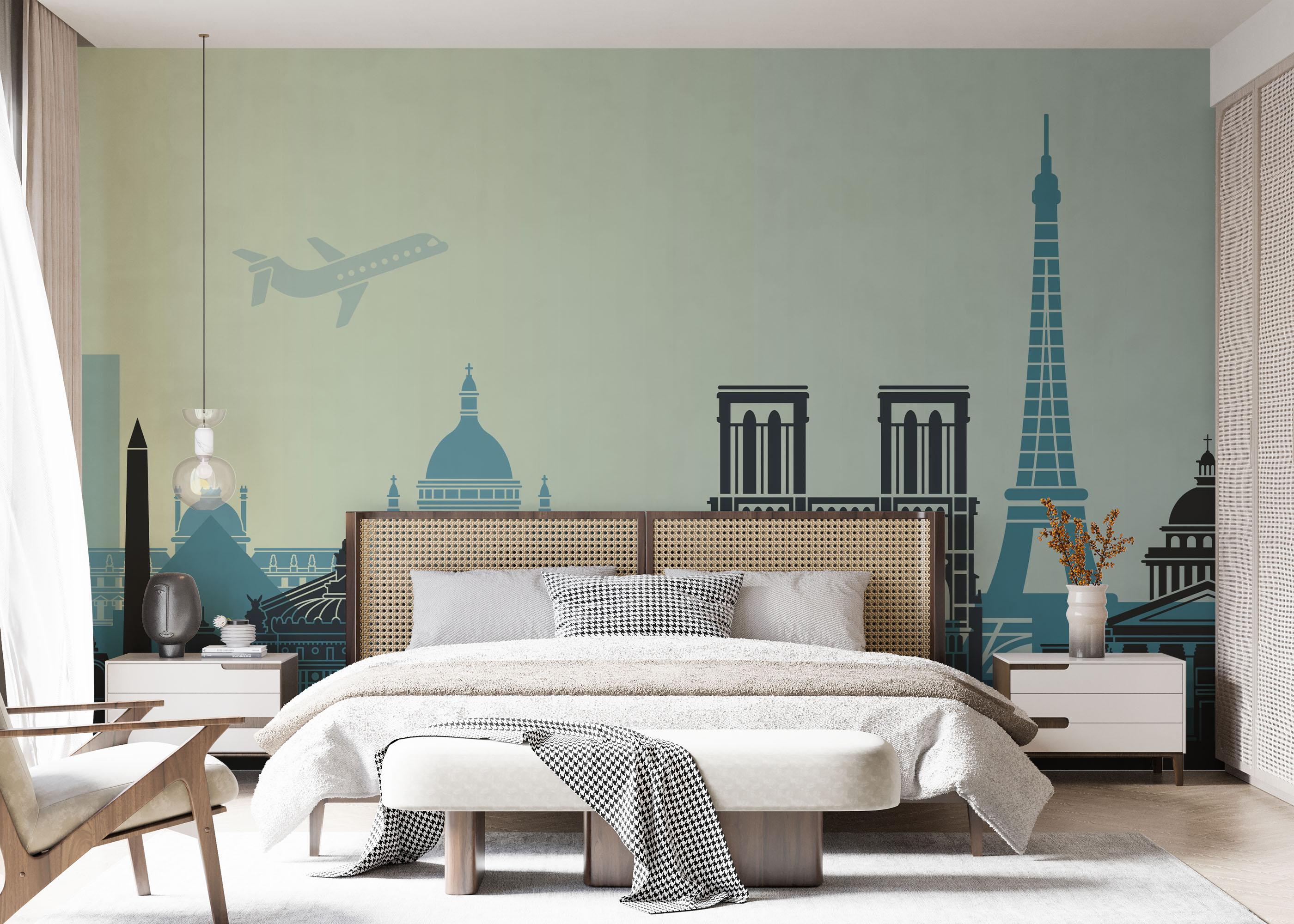 Fototapete Paris Travel mockup 7