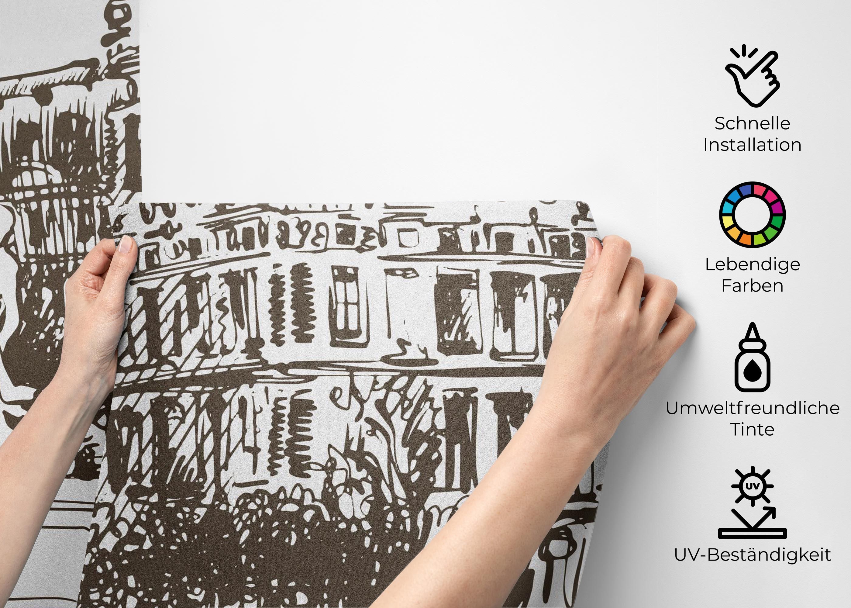 Brown Sketch Paris mockup 2