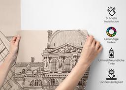 Louvres Sketch mockup 2