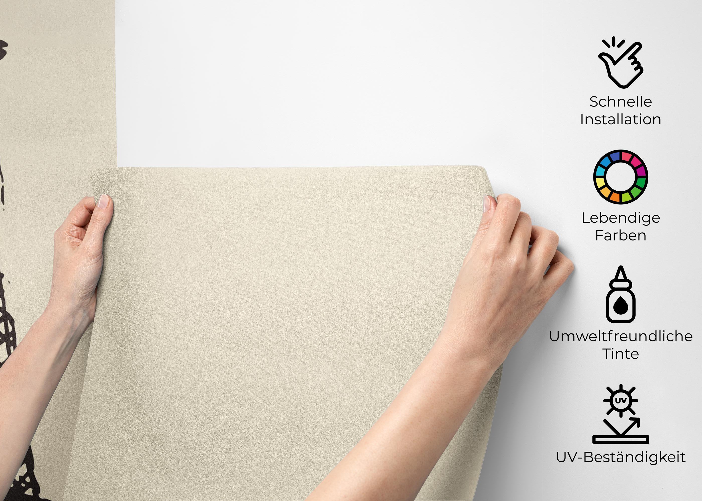 Fototapete Paris Sketch mockup 2