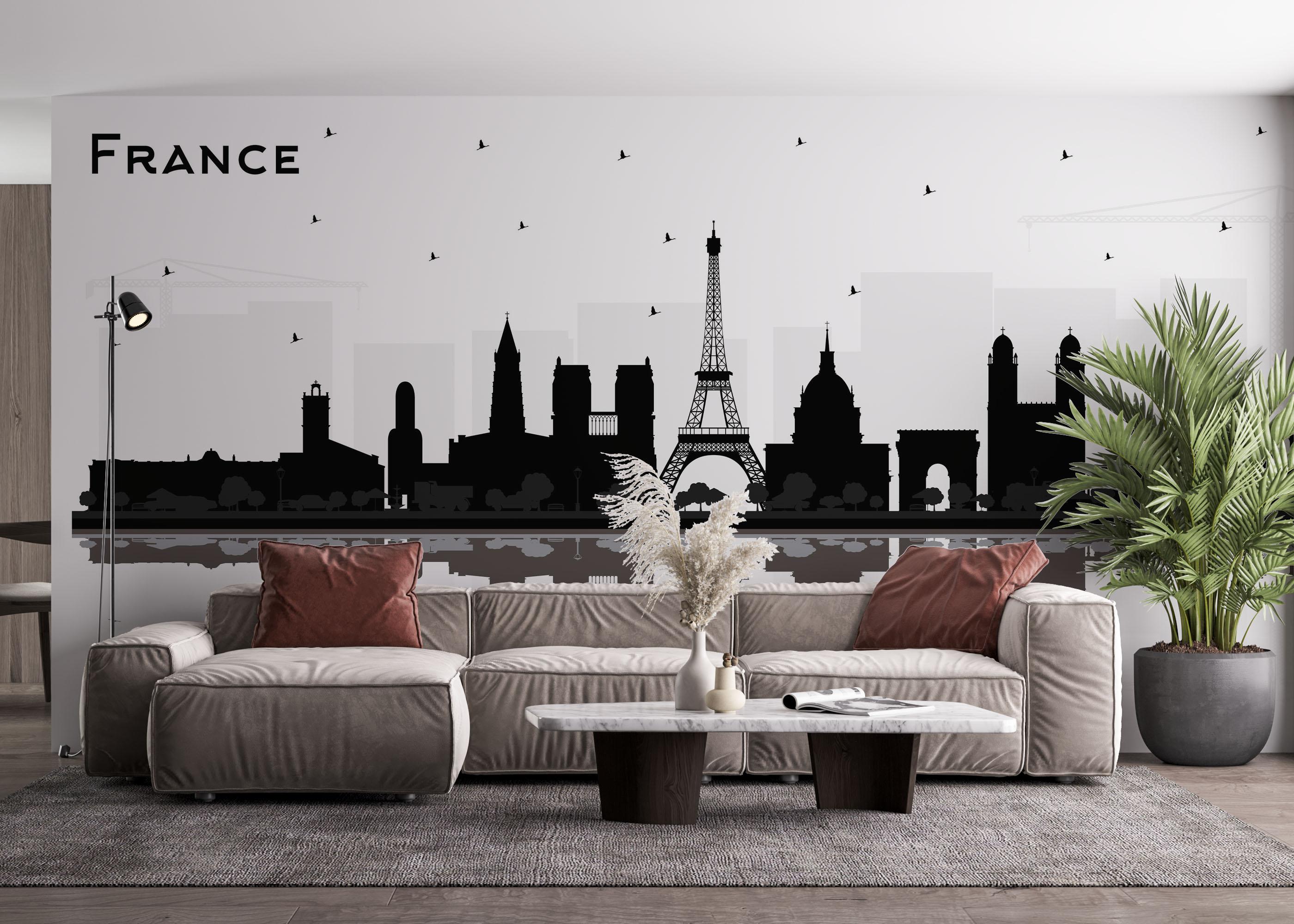 Fototapete France Water View mockup 4