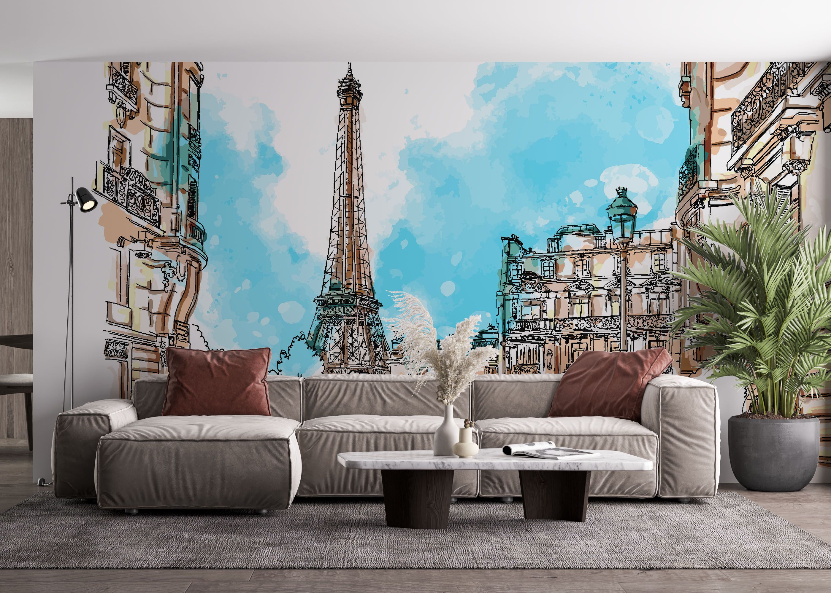Paris Vibe Drawing mockup 4