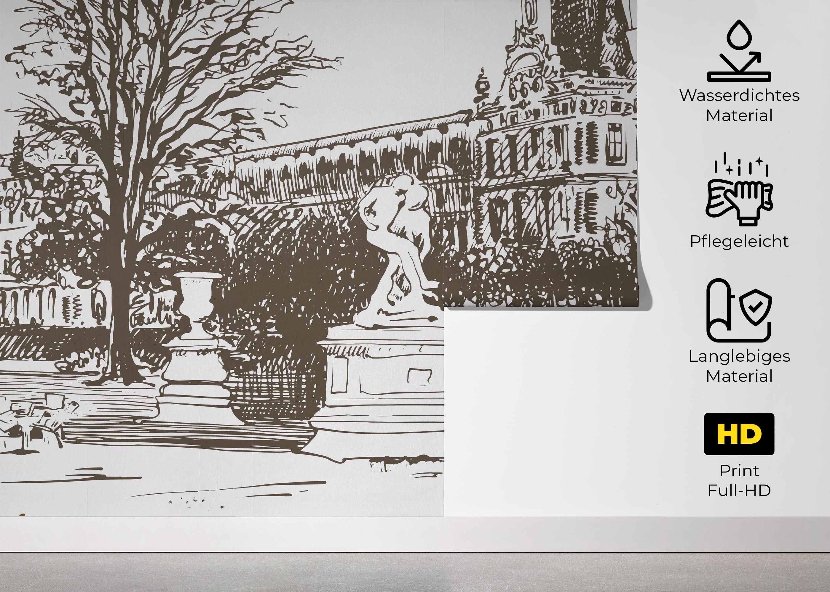 Brown Sketch Paris mockup 5