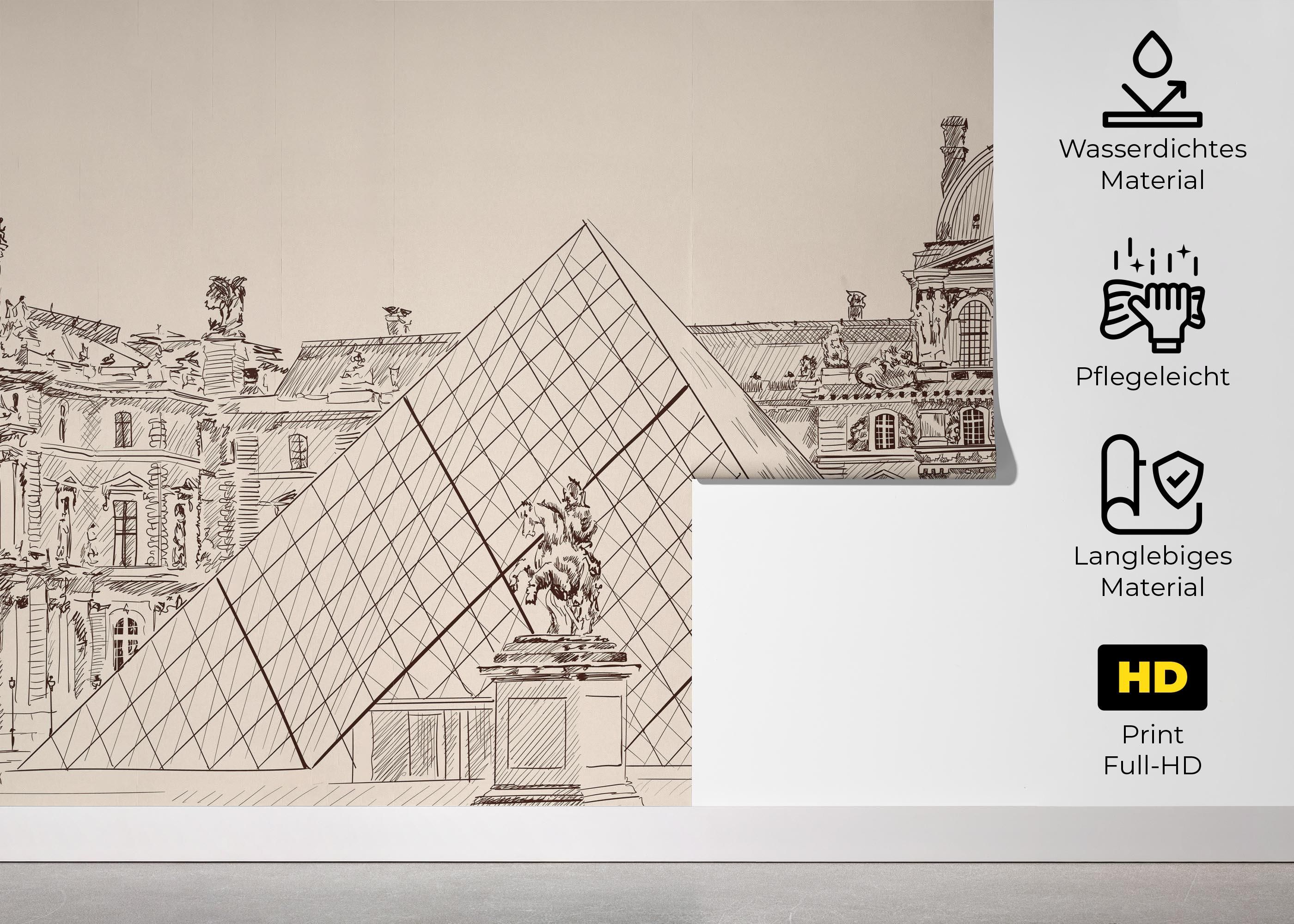 Louvres Sketch mockup 5