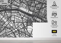 Paris City Map mockup 5