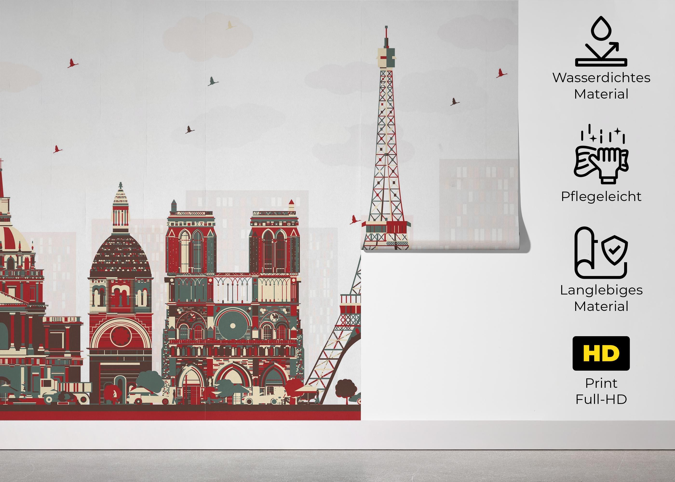 Red Grey Paris mockup 5