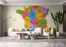 France Colorful Map mockup 6