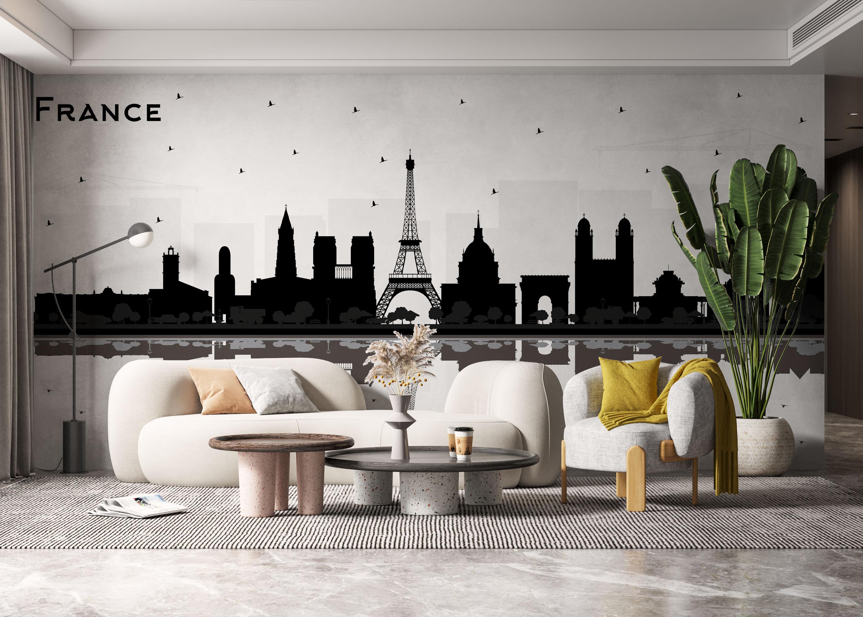 Fototapete France Water View mockup 6