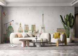 Orange Green Paris mockup 6