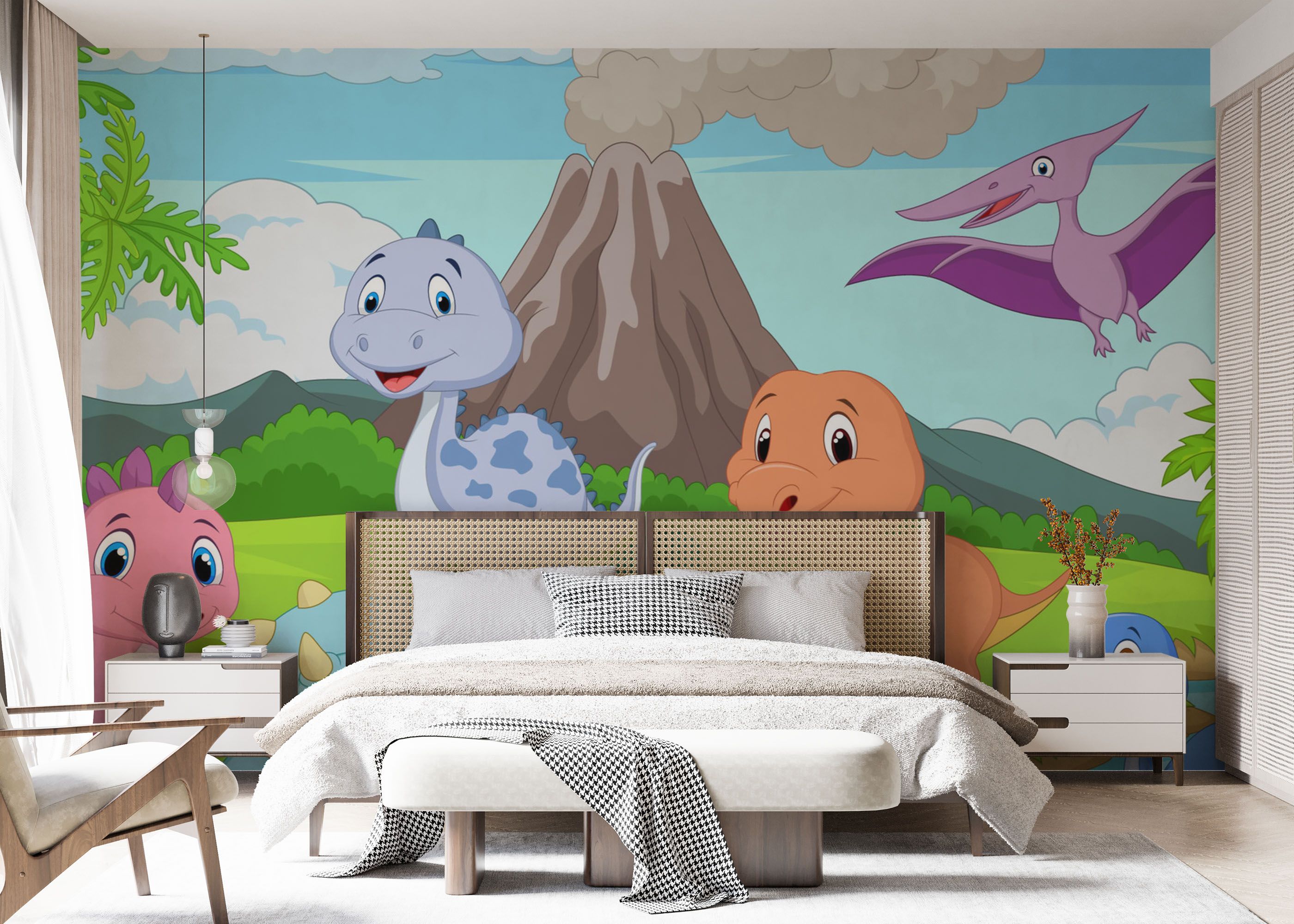 Cartoon Baby Dinosaurs mockup 7