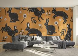 Bunny Pattern Art mockup 0