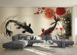 Red Black Koi mockup 0