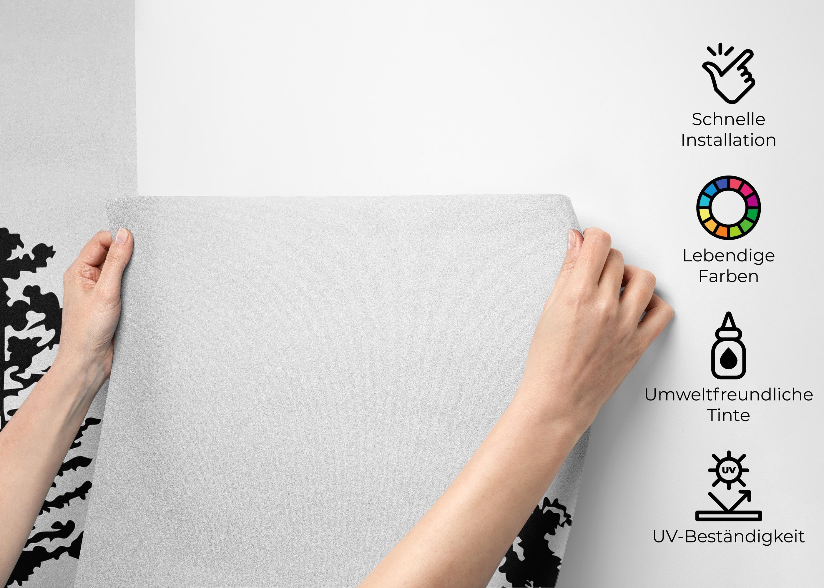 Fototapete Animal Shilouette mockup 2