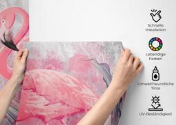 Grungy Flamingo mockup 2