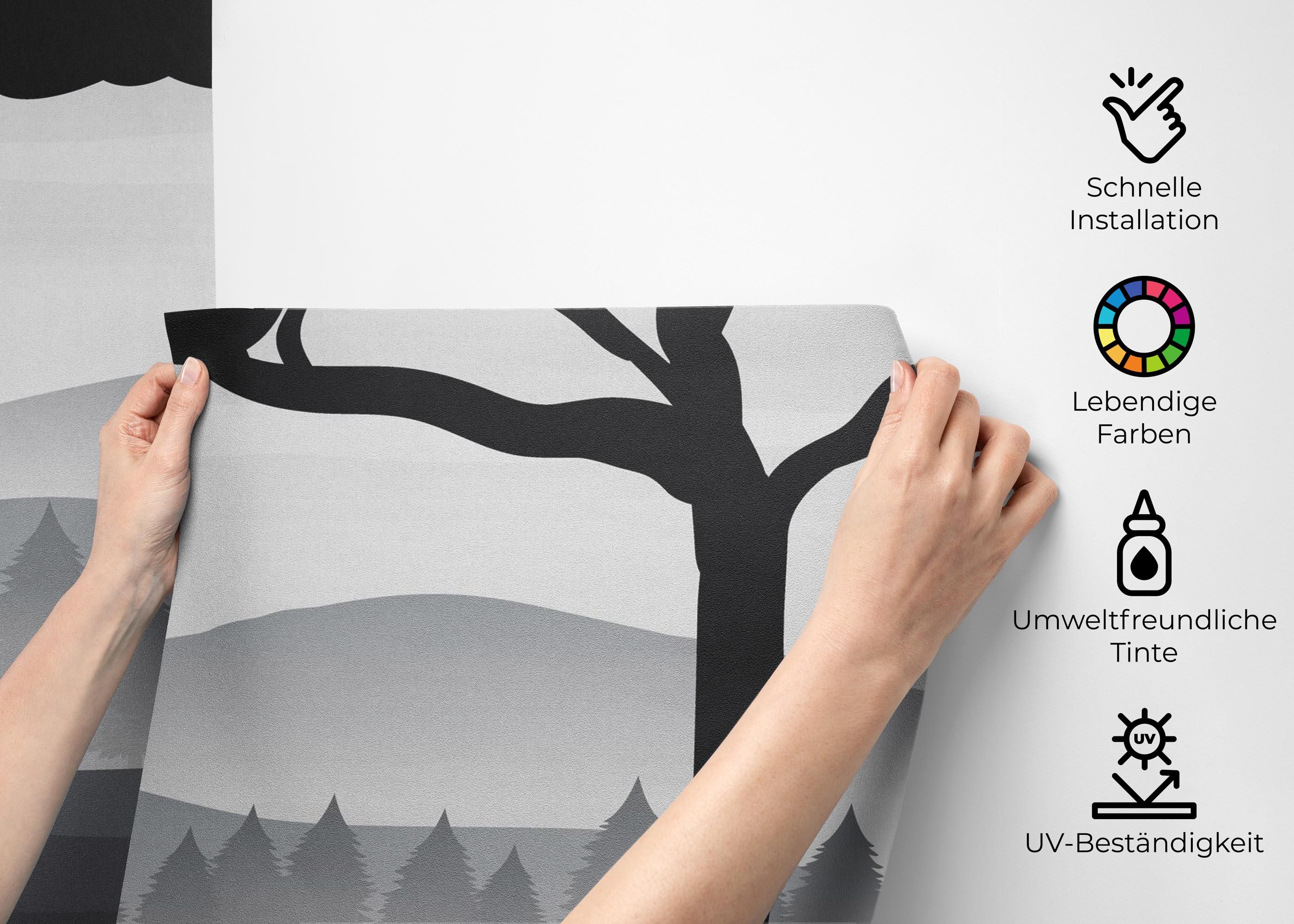 Zebra Shilouette Art mockup 2