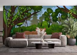 Cute Bear Cartoon mockup 4