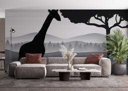 Zebra Shilouette Art mockup 4