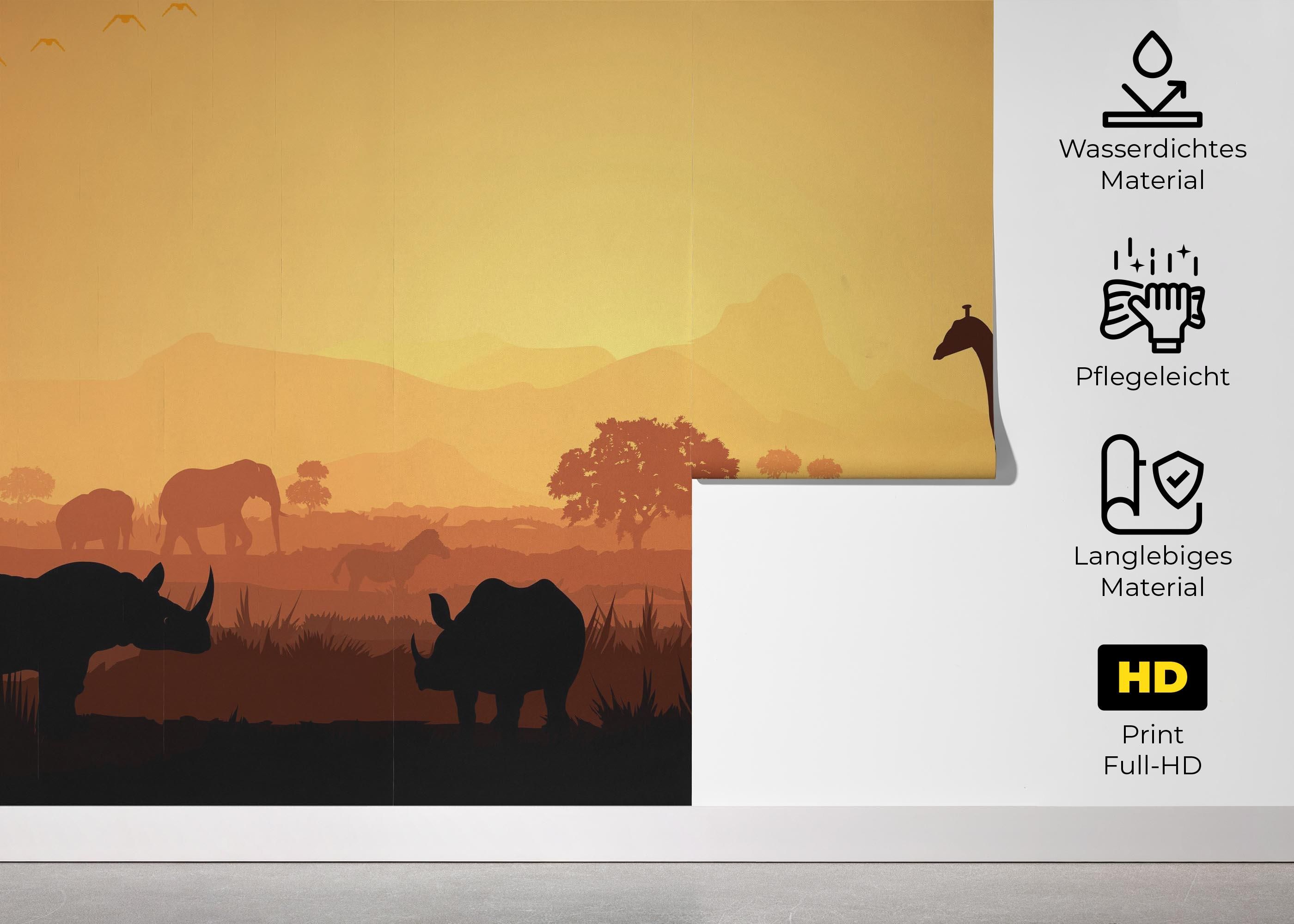 Animal Forest Shilouette mockup 5