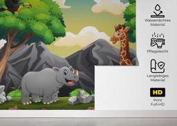 Cartoon Zebra mockup 5