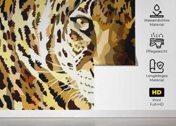 Colorful Ceetah Head mockup 5