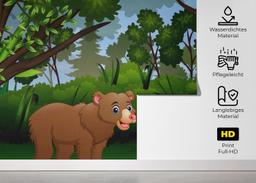 Cute Bear Cartoon mockup 5