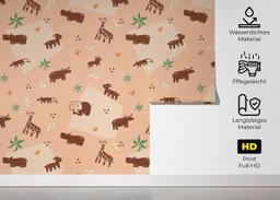 Cute Safari Art mockup 5