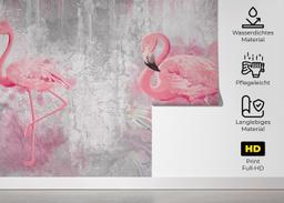 Grungy Flamingo mockup 5