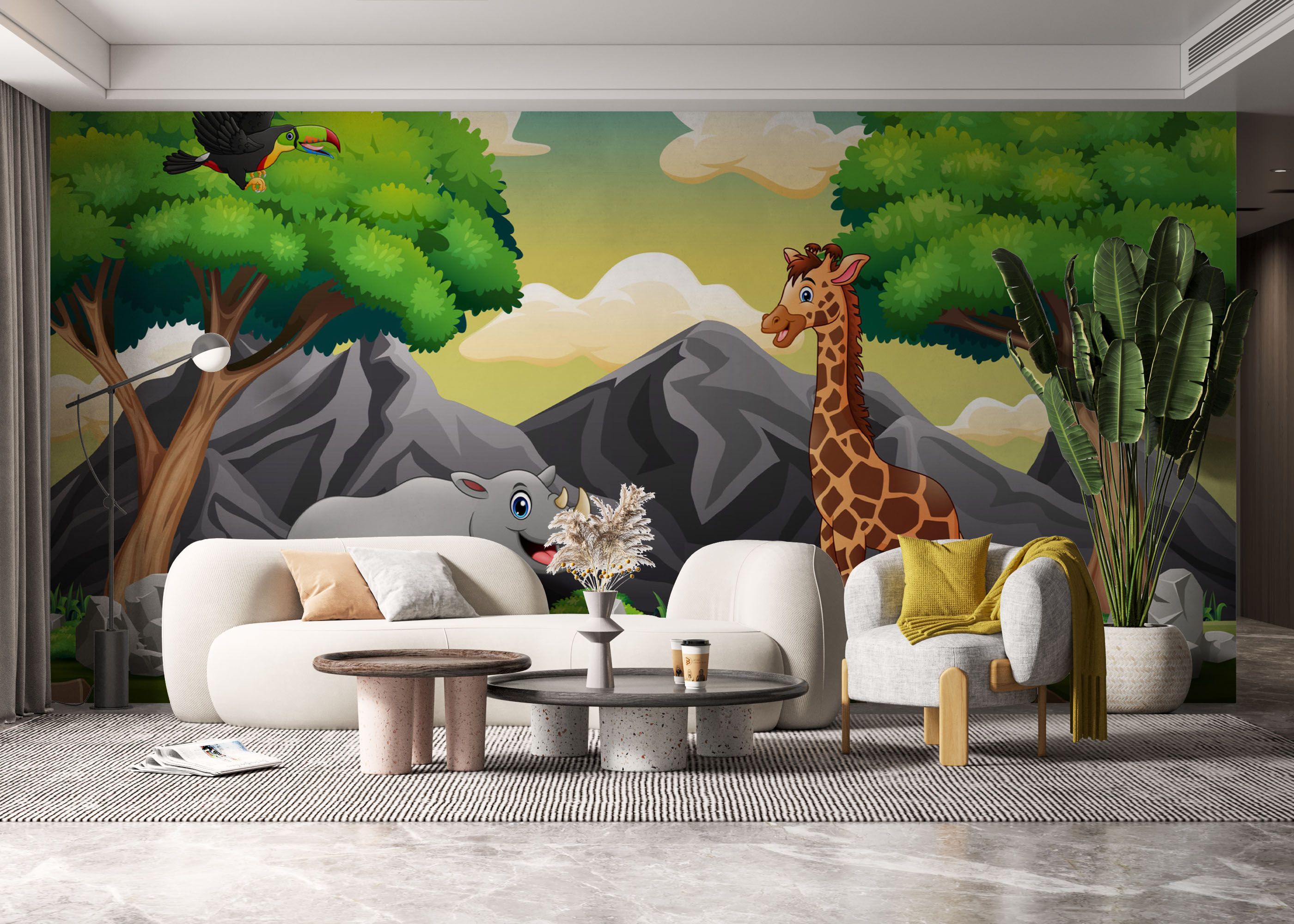 Cartoon Zebra mockup 6