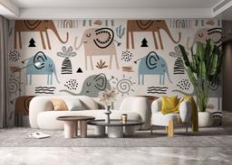 Cute Elephant Pattern mockup 6