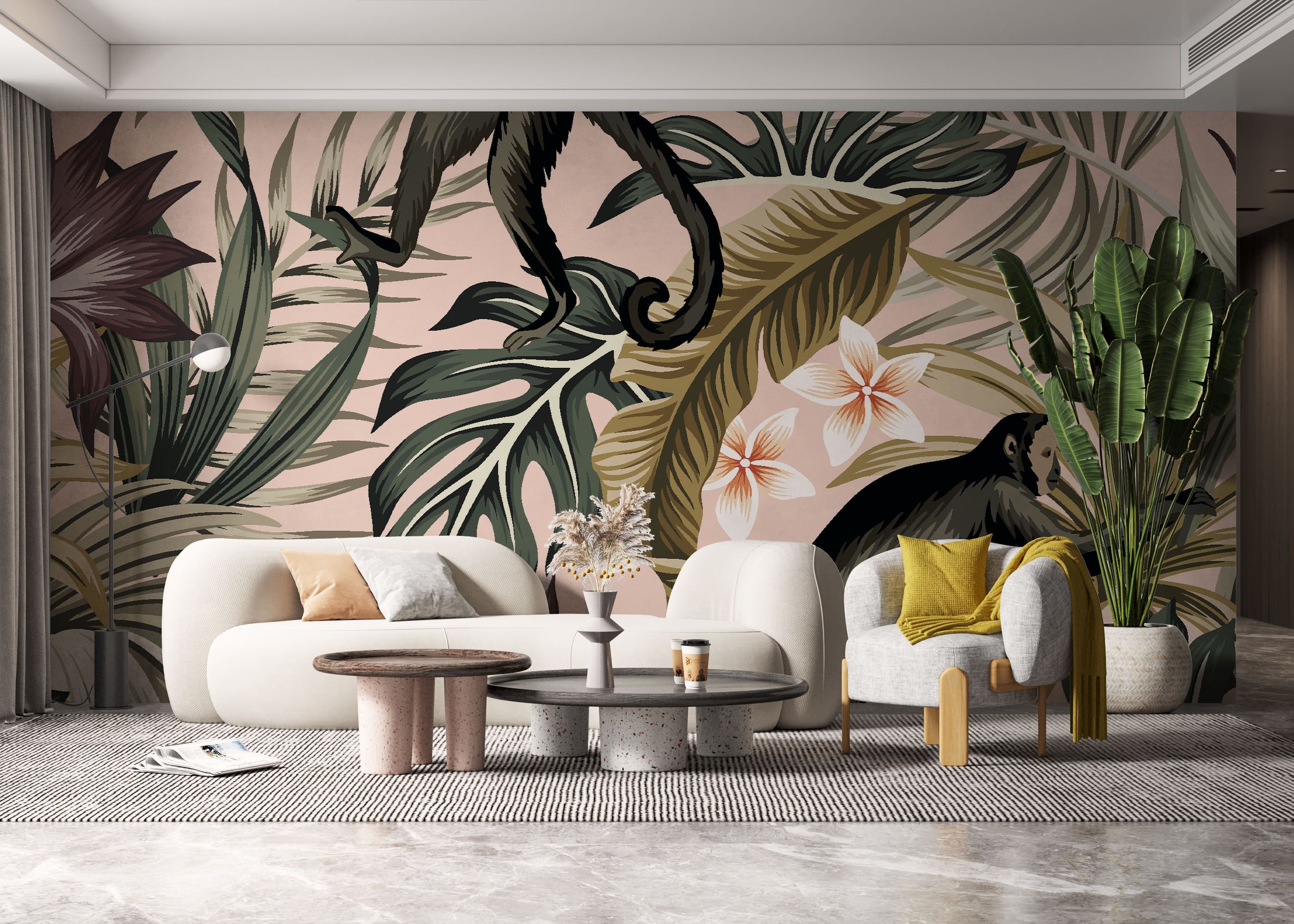 Grey Monkey Art mockup 6