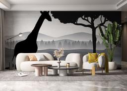 Zebra Shilouette Art mockup 6