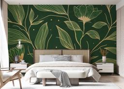 Cream Gold Green mockup 7