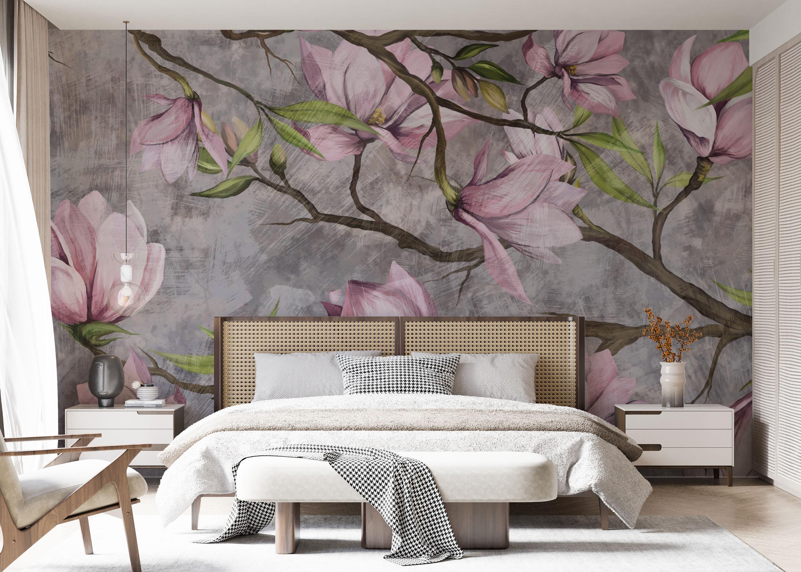 Fototapete Flower Tree mockup 7