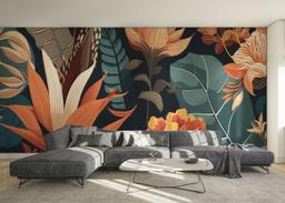 Brown Orange Plants mockup 0