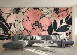 Close Pink Flower mockup 0