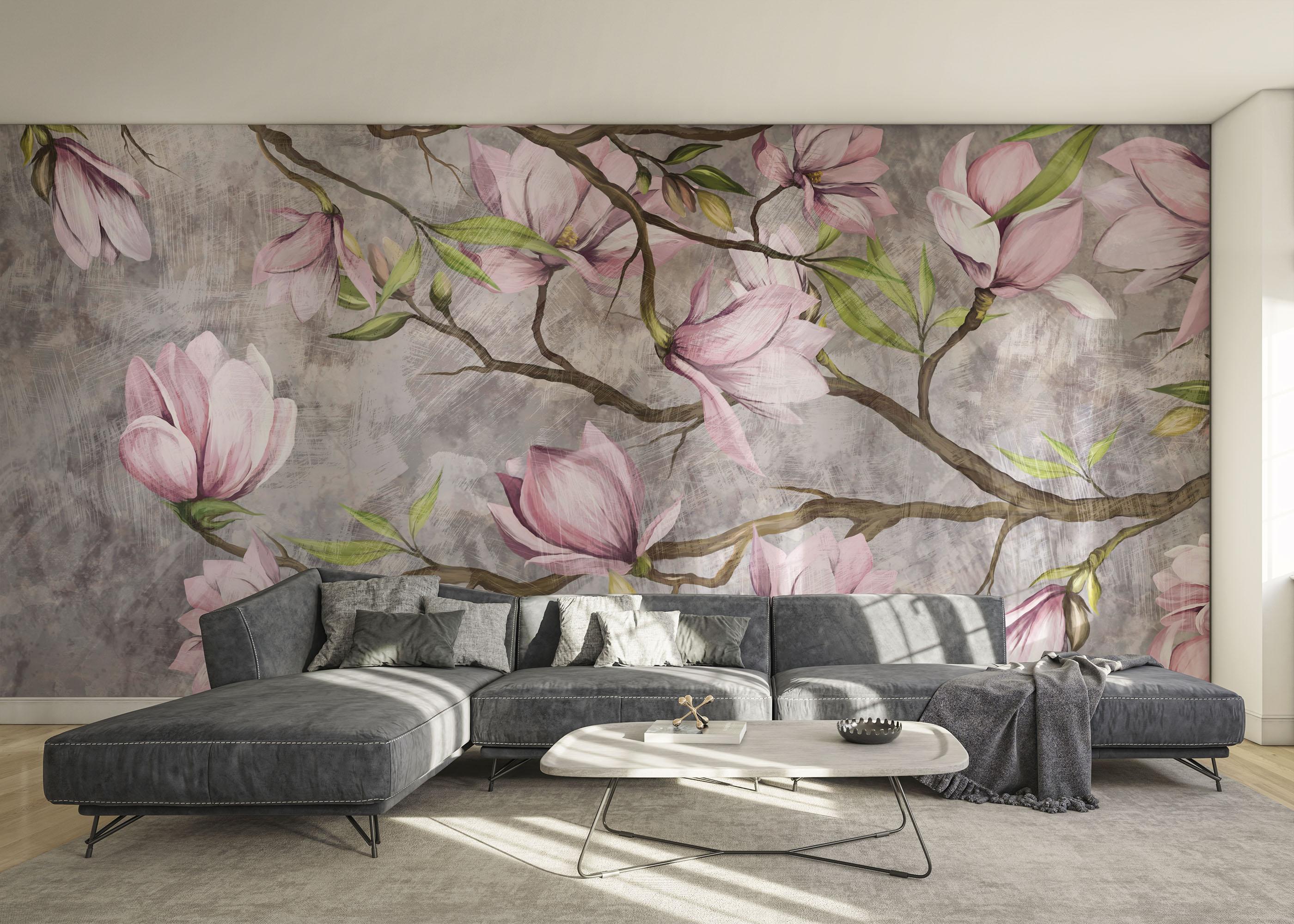 Fototapete Flower Tree mockup 0