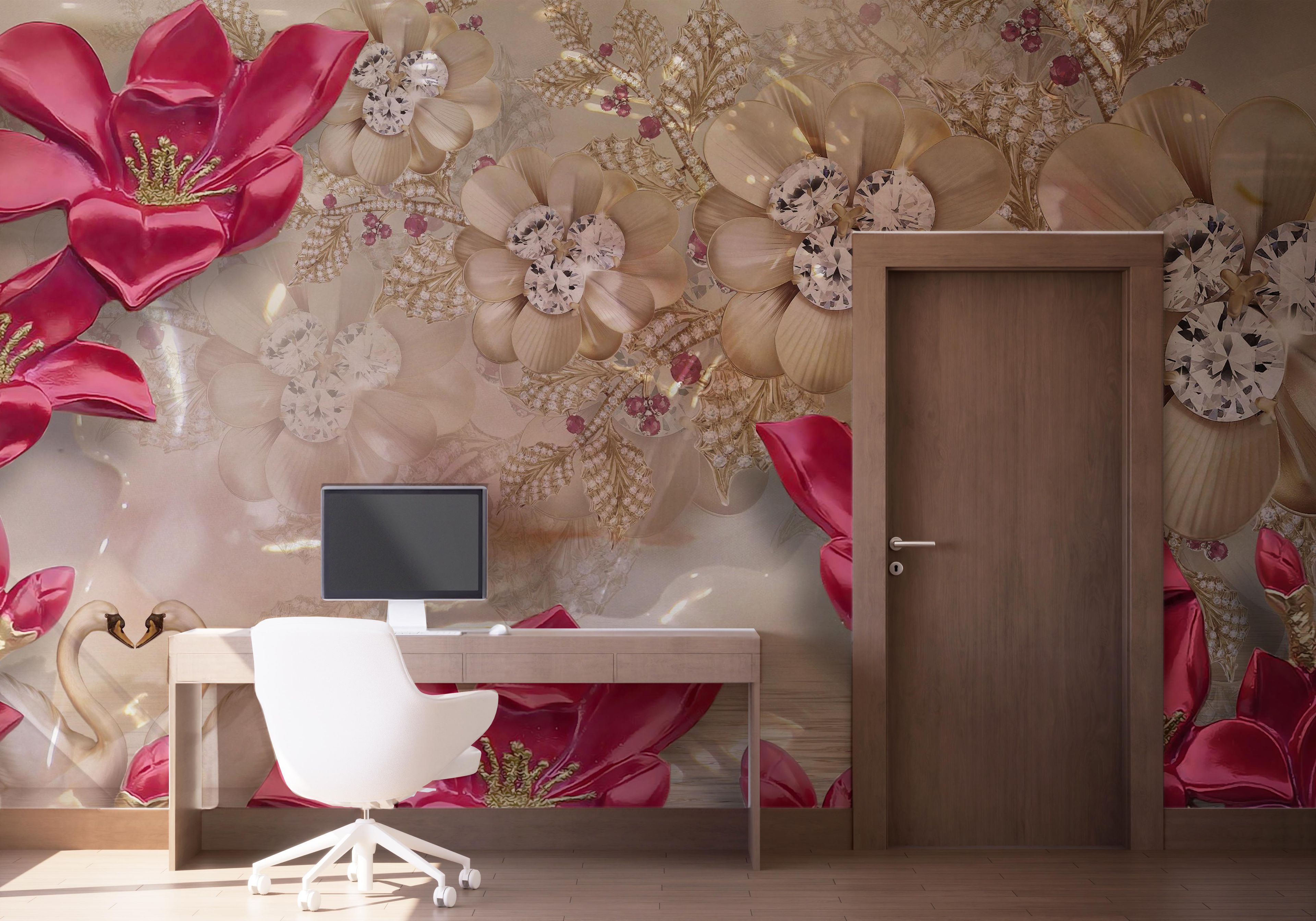 Diamond Flowers mockup 1