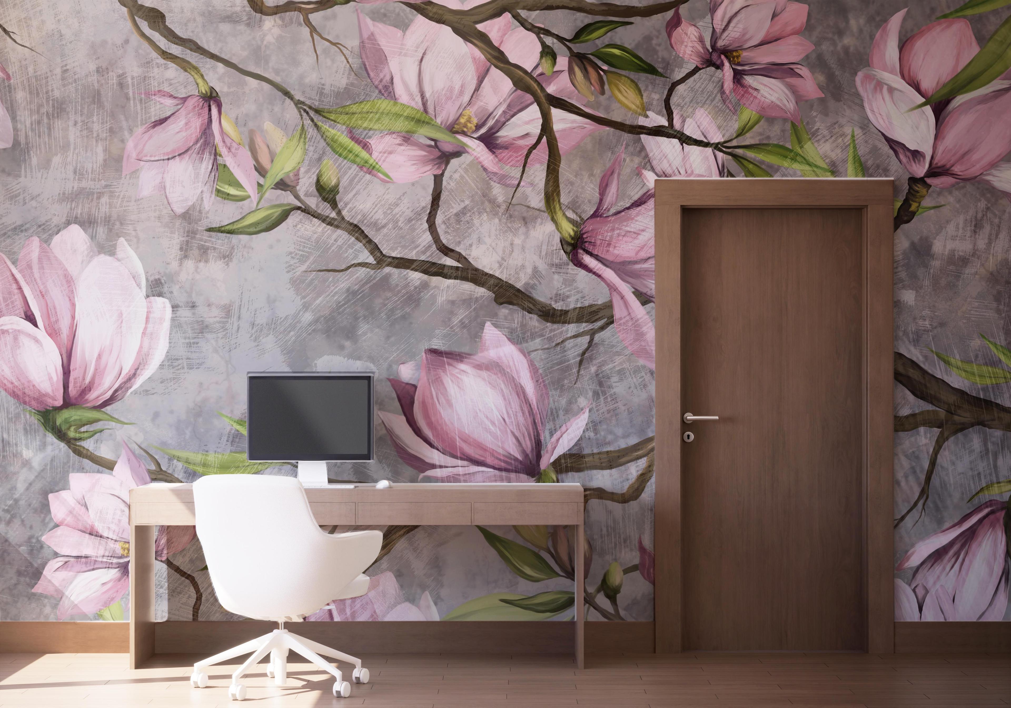 Fototapete Flower Tree mockup 1