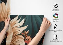 Beautiful Cream Flower mockup 2