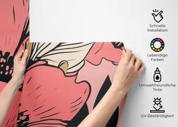 Close Pink Flower mockup 2