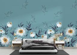 Baby Blue Flower mockup 3