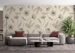 Brown Line Flower mockup 4