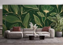 Cream Gold Green mockup 4