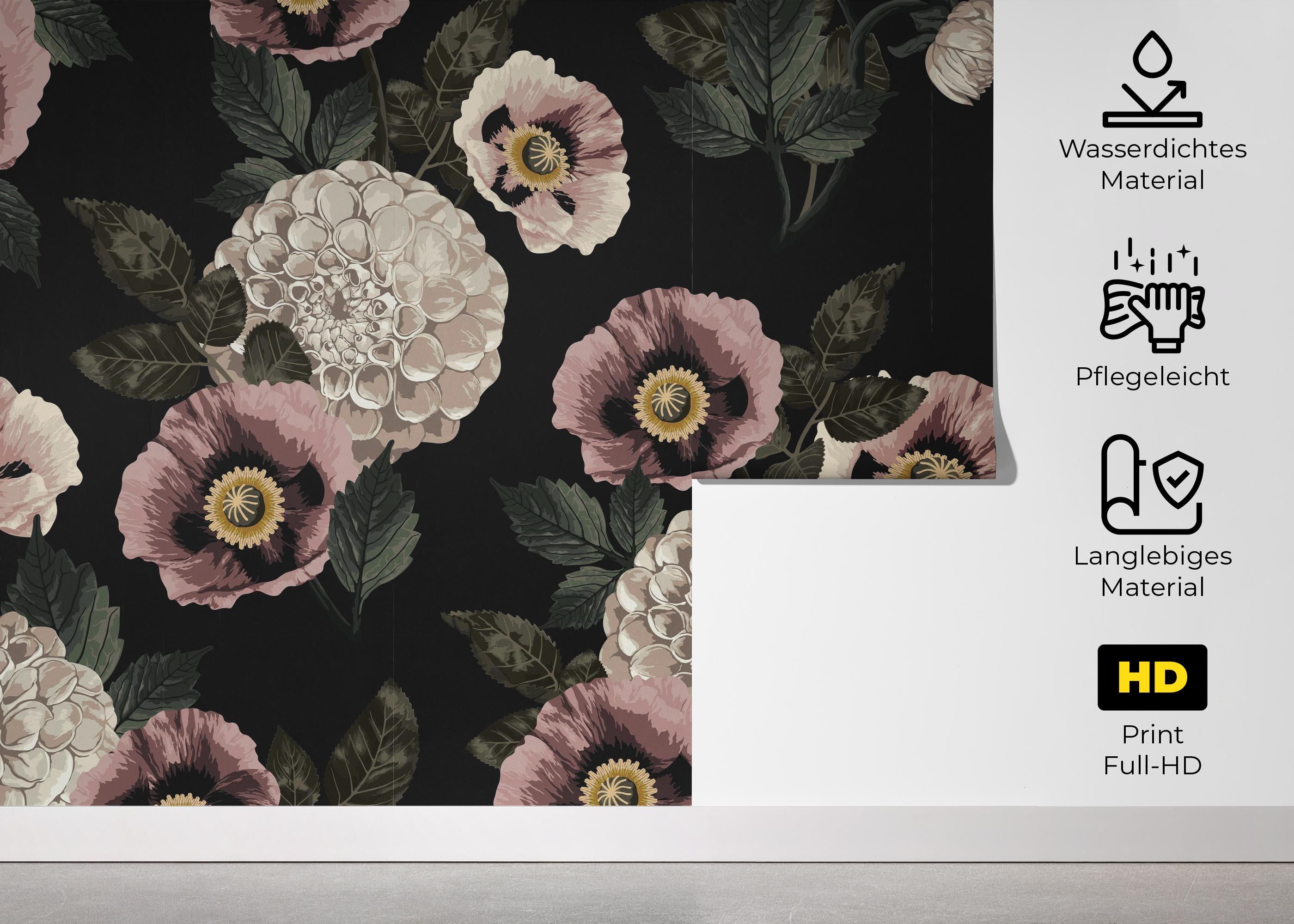 Black Pink Poppy mockup 5
