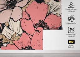 Close Pink Flower mockup 5