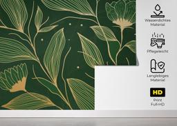 Cream Gold Green mockup 5