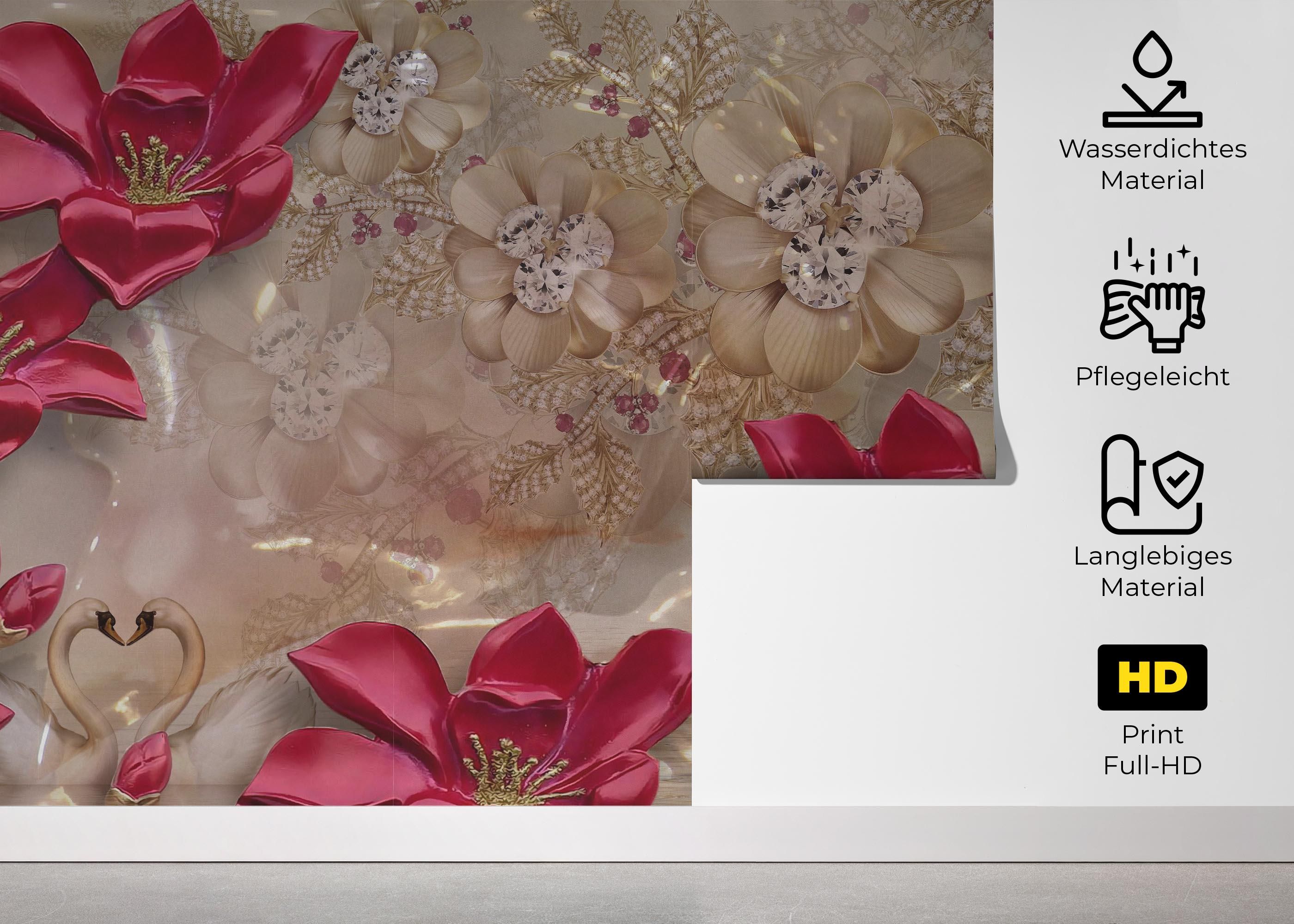 Diamond Flowers mockup 5